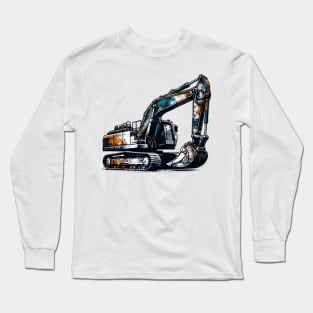 Excavator Long Sleeve T-Shirt